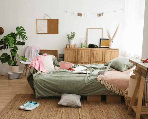 Declutter before