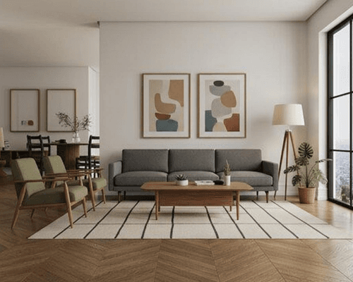 Virtual staging · illustrative image