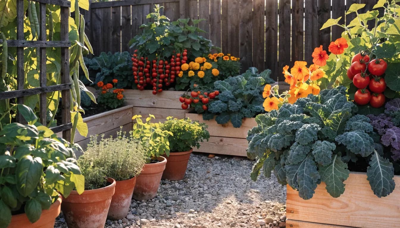 Design kitchen gardens and raised-bed layouts
