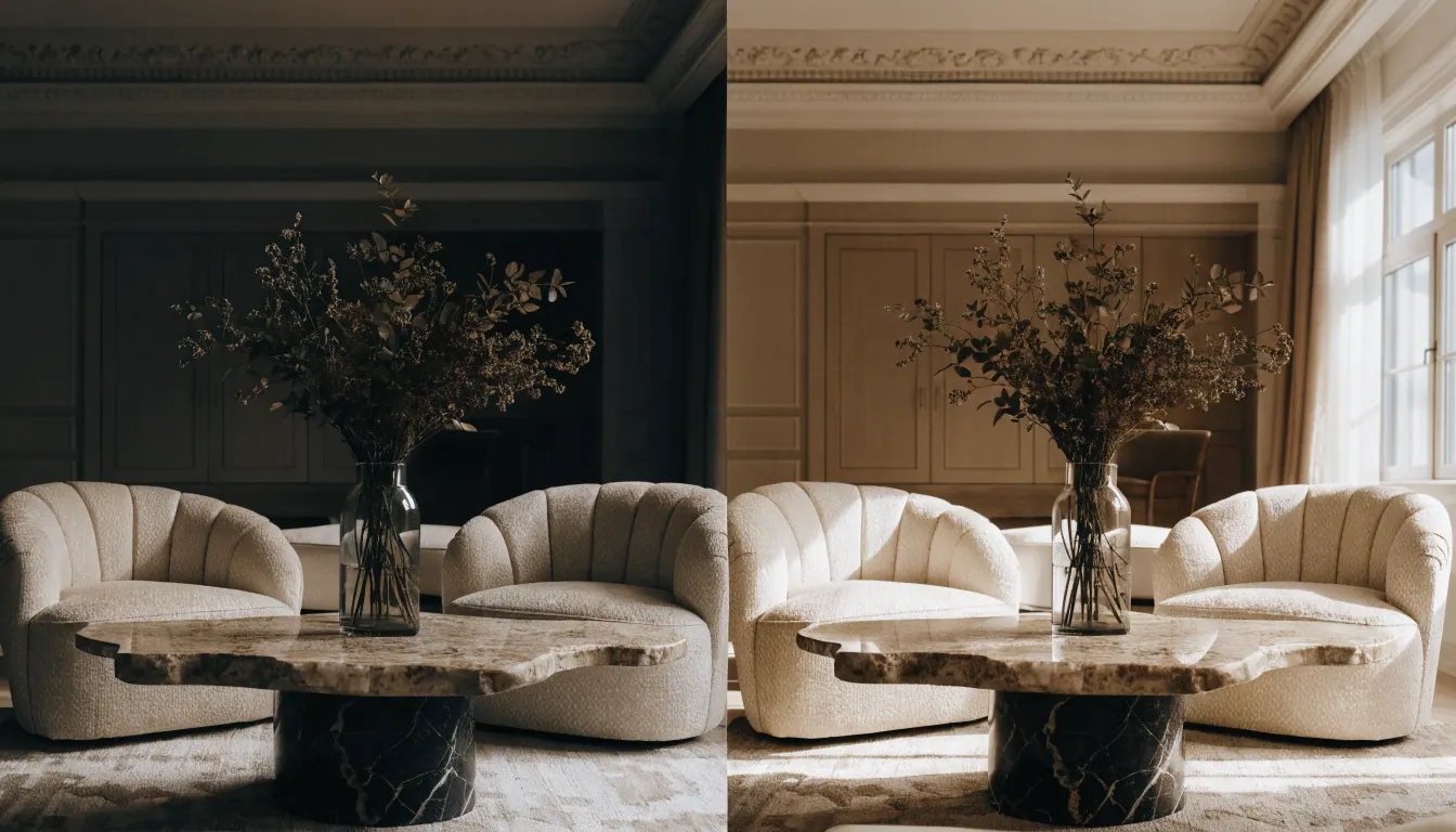 Brighten and balance home interiors fast