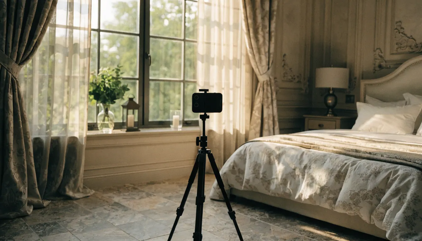Pair with virtual staging for an empty listing